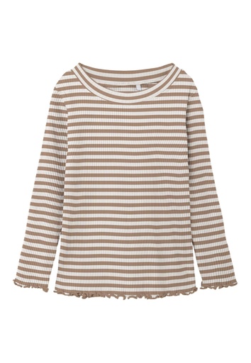 NAME IT MINI - NMF VEMMA LS SLIM TOP OO - Affogat