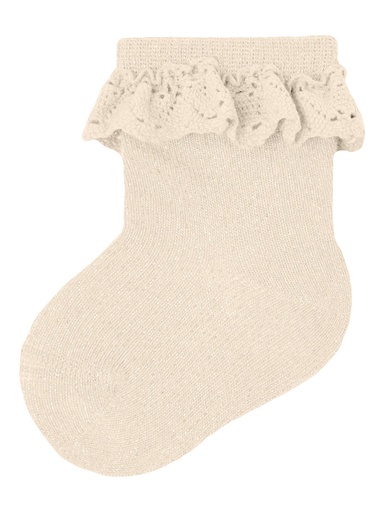 NAME IT BABY - NBFRANDA SOCK - Buttercream