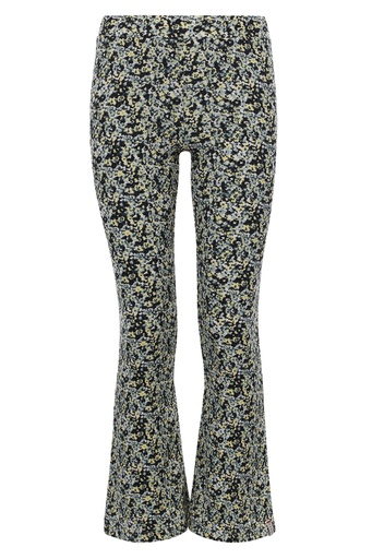 Looxs - 10Sixteen crincle floral flared pant - AQUA FLORAL - 2301-5617-912