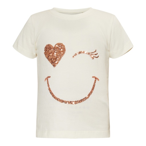 LE BIG - Zoe Tee s/slv - Papyrus - TP00253