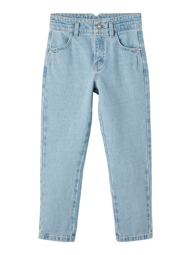 NAME IT KIDS - NKFBELLA HW MOM AN JEANS 1092-DO NOOS - Light Blue Denim