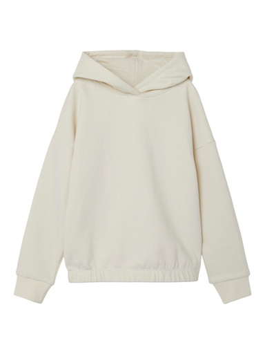 NAME IT KIDS - NKF TIMMA LS SWEAT WH BRU NOOS - Buttercream