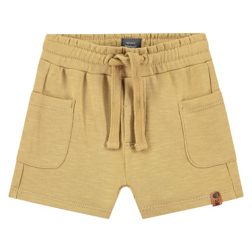 Babyface - boys sweatshort - mustard - BBE23207235