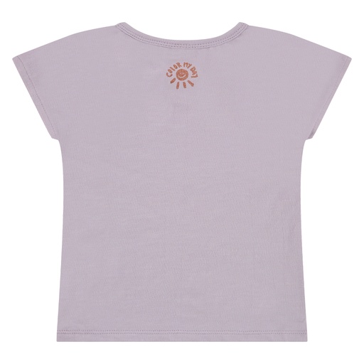 Babyface - girls t-shirt short sleeve - lavender - BBE23308646