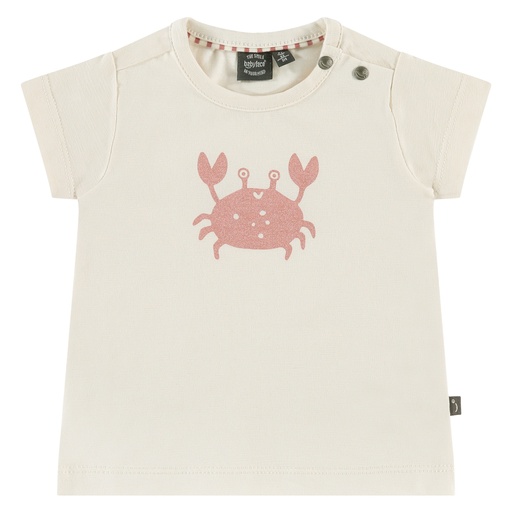 Babyface - baby girls t-shirt short sleeve - ivory - NWB23228629