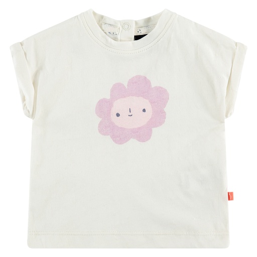 Babyface - baby girls t-shirt short sleeve - ivory - NWB23328650