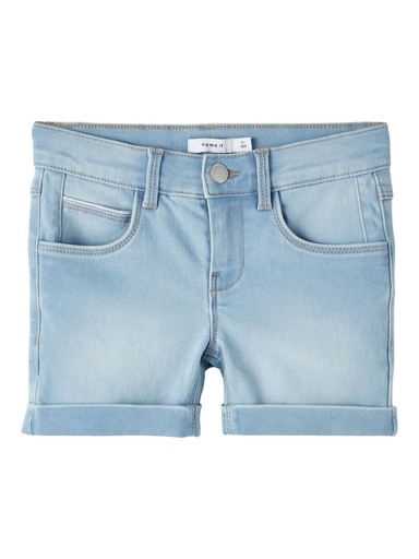 NAME IT KIDS - NKF SALLI SLIM DNM SHORTS 6470-TX NOOS - Light Blue Denim