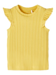 NAME IT BABY - NBF FALLIE SS TOP - Misted Yellow