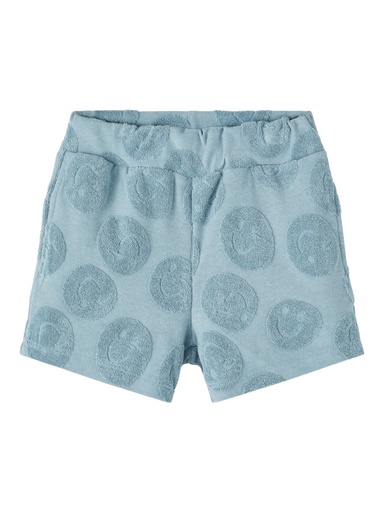 NAME IT MINI - NMM JAKOB TERRY SHORTS UNB - Smoke Blue