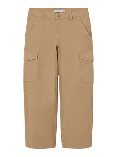 NAME IT KIDS - NKF ROSE WIDE TWILL CARGO 8108-BA NOOS - Safari