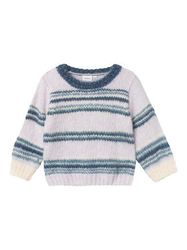 NAME IT MINI - NMF LAHELLE LS KNIT - Orchid Hush