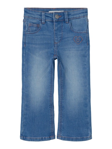 NAME IT MINI - NMF ROSE REG BOOT JEANS 3166-MT L - Medium Blue Denim