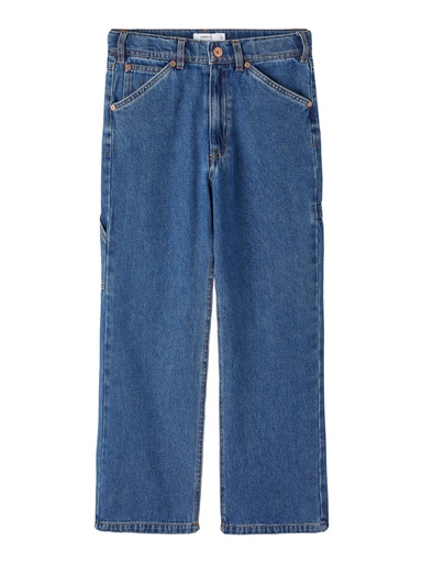 NAME IT KIDS - NKM RYAN STRAIGHT JEANS 4525-IM L NOOS - Dark Blue Denim