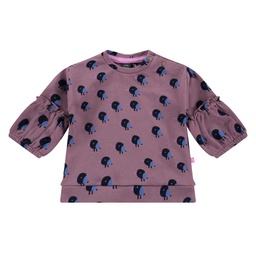 Babyface - baby girls sweatshirt - plum - NWB23428402