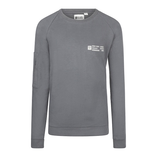 No Way Monday - Sweater ls - Dark grey - S48183-1