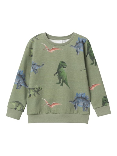NAME IT MINI - NMM NODINO SWEAT BRU - Oil Green