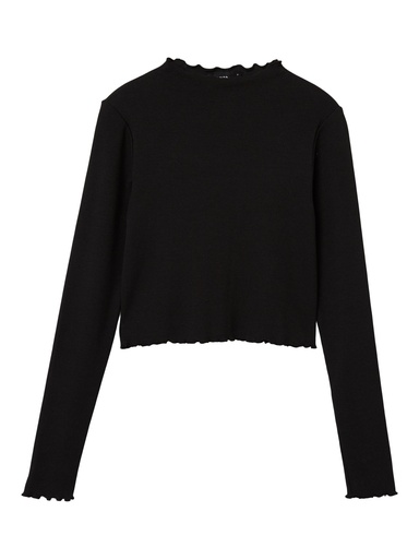 LMTD - NLF DIDAFRILL LS SHORT TOP - Black