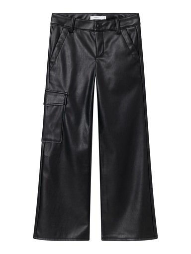 NAME IT KIDS - NKF SALLI WIDE TWI CARGO 9117- GP S - Black