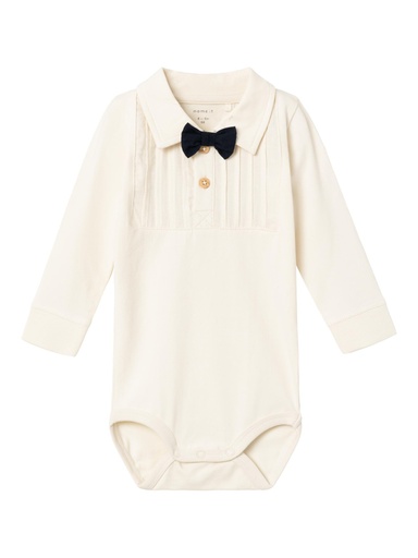 NAME IT BABY - NBM RAHMUD LS POLO BODY - Jet Stream