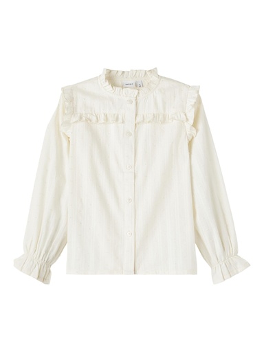 NAME IT KIDS - NKF NIMILLA LS BLOUSE - Jet Stream