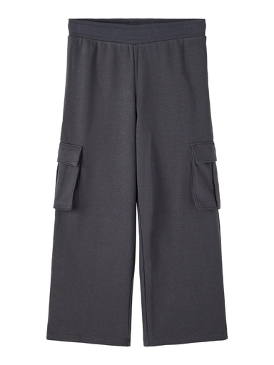 NAME IT KIDS - NKF OCALIA SWEAT WIDE PANT BRU - India Ink