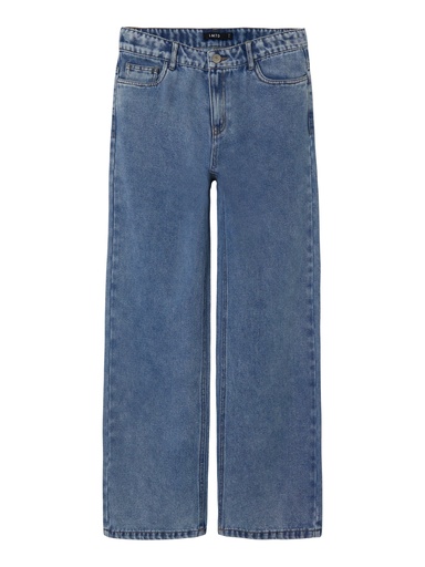 LMTD - NLF TOIZZA DNM LW WIDE PANT NOOS - Light Blue Denim