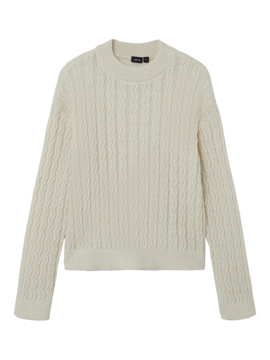 LMTD - NLF NABEL LS SHORT KNIT - Turtledove
