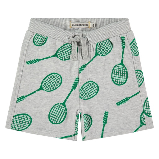 Babyface - boys sweatshort - light grey melee - BBE24207235