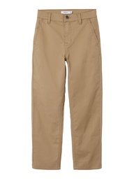 NAME IT KIDS - NKM SILAS TAPERED CHINO PANT 6339-NT T EP - Tannin