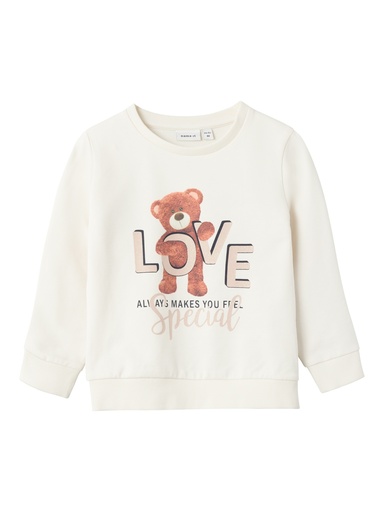 NAME IT MINI - NMF BINA SWEAT UNB - Jet Stream