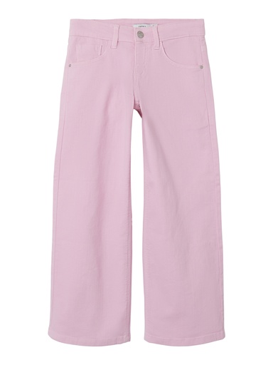 NAME IT KIDS - NKF ROSE WIDE TWI PANT 1115-TP NOOS - Parfait Pink