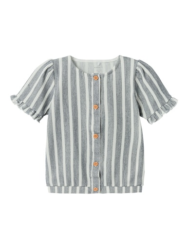 NAME IT MINI - NMF FREDERIKKE SS TOP - Dark Sapphire