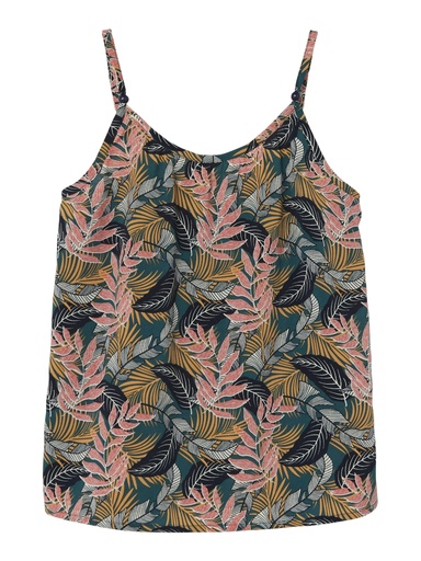 NAME IT KIDS - NKF FIVINAYAFRA STRAP TOP PS - Dark Sapphire Tropical