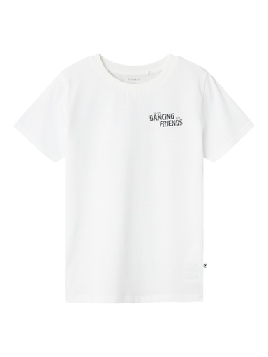 NAME IT KIDS - NKM JASUNE SS TOP - Bright White