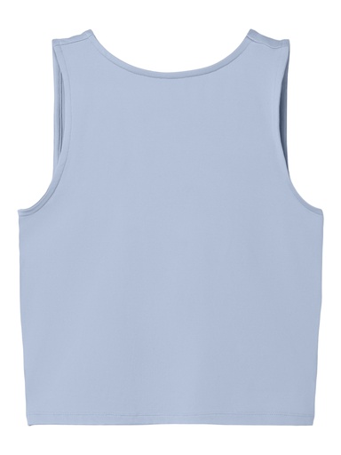 LMTD - NLF DINCI SL CROP TANK TOP - Heather