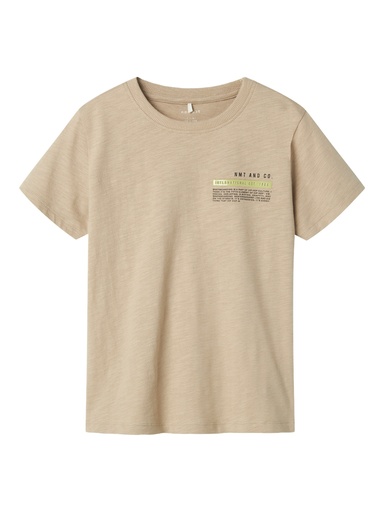 NAME IT KIDS - NKM LAFINNE SS TOP - Pure Cashmere