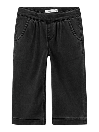 NAME IT MINI - NMF BELLA WIDE JEANS 6485-TO NOOS - Black Denim