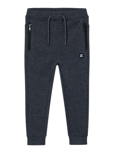 NAME IT MINI - NMM VIMO SWE PANT BRU NOOS - Dark Sapphire