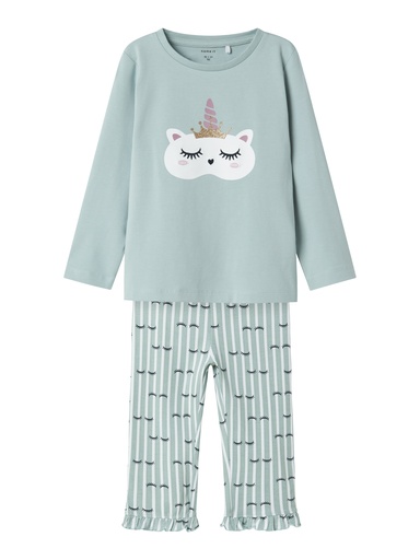 NAME IT MINI - NMF RANDA NIGHT SET - Gray Mist