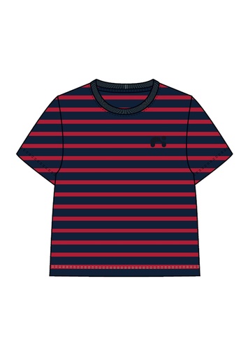 NAME IT MINI - NMM TORINE NREG SS TOP - Salsa