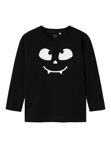 NAME IT MINI - NMM OTTOR LS TOP - Black