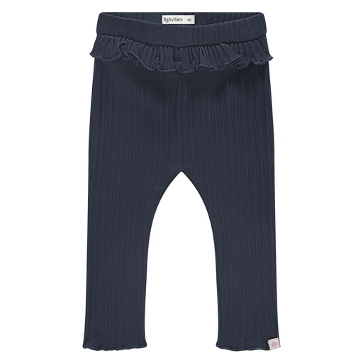Babyface - baby girls rib legging - rosewood - BBE24628248