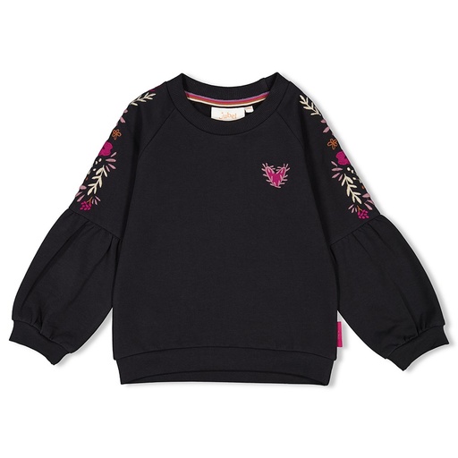 Jubel - Sweater - Forest Fancy - Antraciet - 91600412