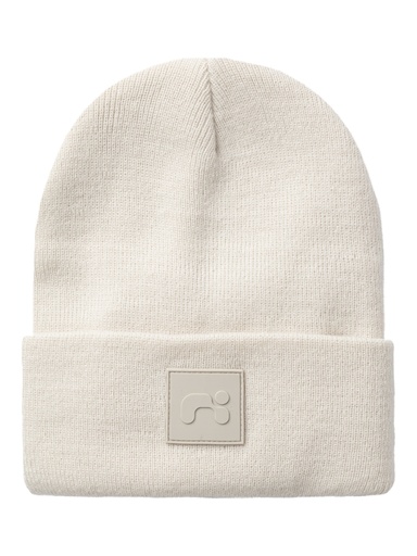 NAME IT KIDS - NKN MALIK KNIT BEANIE BADGE - Rainy Day