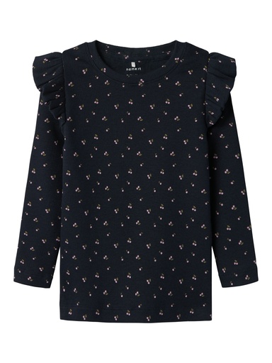 NAME IT MINI - NMF BABETH XSL LS TOP - Navy Blazer