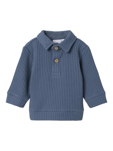 NAME IT BABY - NBM TOLIK LS O NECK - China Blue