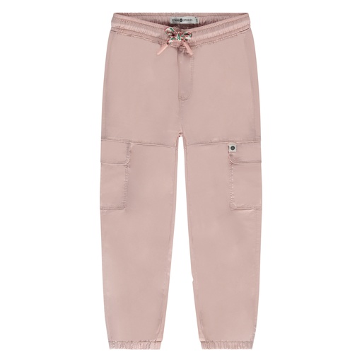 Stains & Stories - girls cargo pants - blush - SSA25208229-SSA-00063