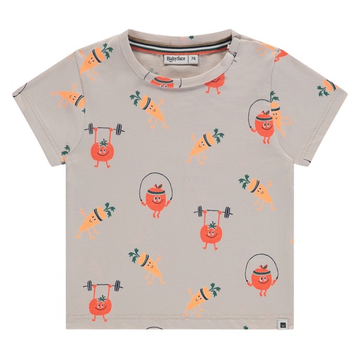 Babyface - baby boys t-shirt short sleeve - bone - BBE25127617-BBE-00220