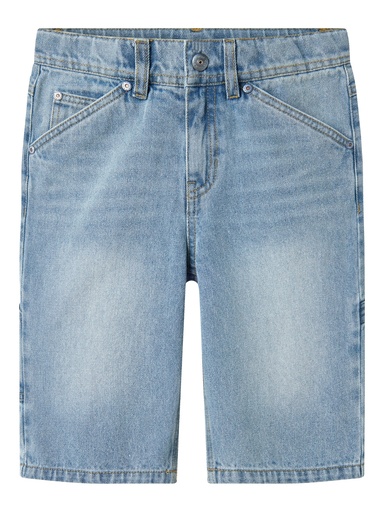 NAME IT KIDS - NKM RYAN BERMUDA 3800-IM NOOS - Light Blue Denim