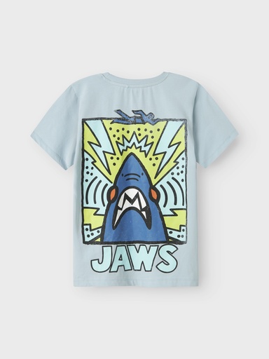 NAME IT KIDS - NKM MAKAI JAWS NREG SS TOP BOX SKY - Celestial Blue